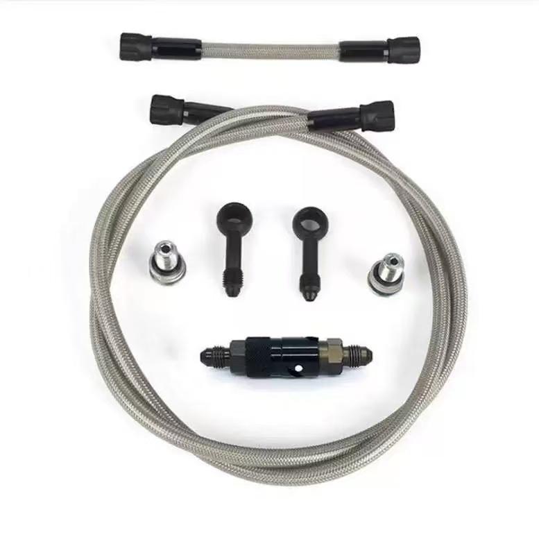 Motorcycle Brake Hose AN3 Aluminum Alloy Braided Brake Line for ATV Pit Dirt Street Racing Bike