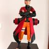 Naruto figure, standing Naruto, immortal scroll Naruto with platform statue anime peripheral doll model