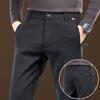 2024 Осень и зима Новые вельветовые брюки для мужчин Осенние и зимние стили Модные брендовые облегающие повседневные деловые брюки Модные и удобные