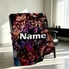 Custom Name Personalized Batman Print Blanket, Home Decor, Bedroom, Sofa, Camping, Couch, Gifts for Birthday Christmas