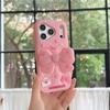 Складной чехол-подставка с 3D бантом для iPhone 12 13 14 15 16 17 Pro Max 14 15 Plus, мягкий силиконовый, противоударный, защитный чехол