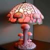 Magic Colorful Mushroom Lamp Decoration Ornaments Home Usb Connection Light Bulb Design Mushroom Dark Table Lamp Decoration