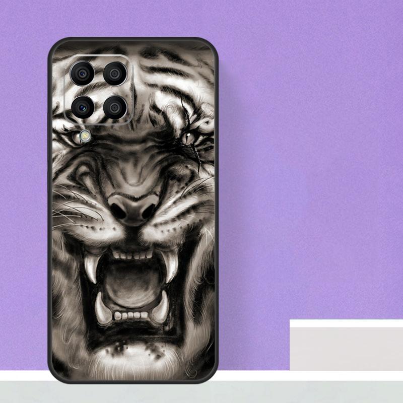 Ferocious Tiger Animal For Samsung Galaxy M55 M15 M13 M33 M53 M20 M30s M31s M12 M32 M52 M11 M51 M14 M34 M54 Case