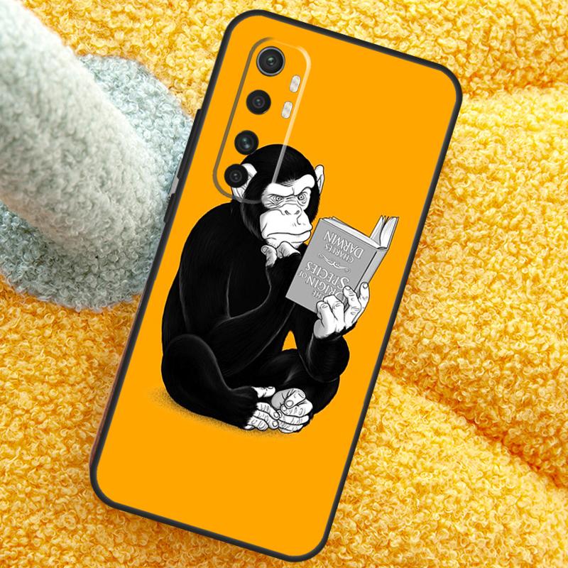 Мультяшный чехол-обезьянка для Xiaomi 15T 14T 13T 14 15 Ultra 17 Pro Max Чехол для POCO F8 F7 F5 F6 X5 X6 X7 Pro