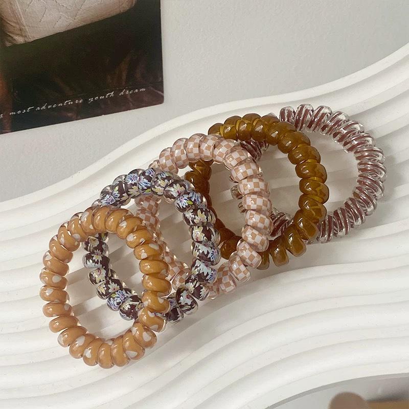 Elastic Hair Ties - No-Pull, Versatile & Stylish for 2024