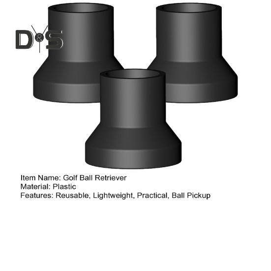 3 шт., захват для паттера, захват для мяча для гольфа, многоразовый захват для мяча, присоска, инструмент для захвата, аксессуар для гольфа