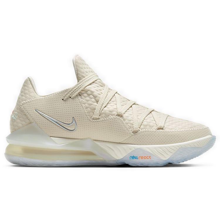 Nike Lebron 17 Low EP 'Easter' (Unisex) Light Cream / White Basketball Shoes CD5006 200