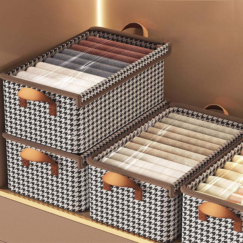 Складной металлический каркасный ящик для хранения одежды, вместительный ящик для хранения брюк, влагостойкий органайзер для шкафа, ящики для хранения