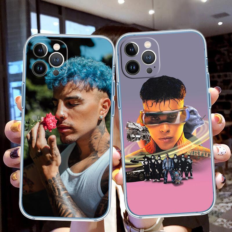 LO83 Rauw Alejandro Soft Shell Transparent Phone Case for Samsung Galaxy A04 A04S A14 A23 A34 A54 M23 M33 M52 M53