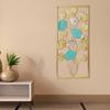 Metal Iron Leaf Hanging Wallart for Living Room Bedroom Decorative Wall Sculpture for Home Decore