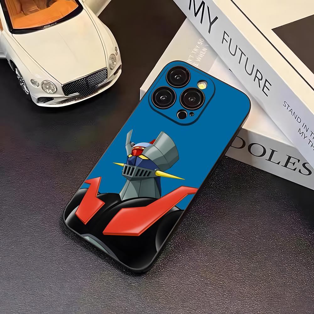 UFO Robot Goldorak Phone Case For 16 Pro Max Iphone 17 Pro Max 14 15 Plus 12 13 11 Pro Xr X Xs SE Back Cover