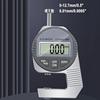 Digital Thickness Gauge Inch/ Metric Thickness Measuring Tools 0-0.5 Inch/ 0-12.7mm Mini Digital