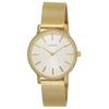 TIMEX TRANSCEND Watch, 34MM, Women's, Gold Dial, Brass, Mineral Glass, Quartz, Japanese Movement, America Watch TW2V52200