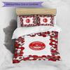 Aberdeen FC Printed 3PCS Bedding Set Breathable Duvet Cover with Pillowcases Decorative Bed Linen for Bedroom Home