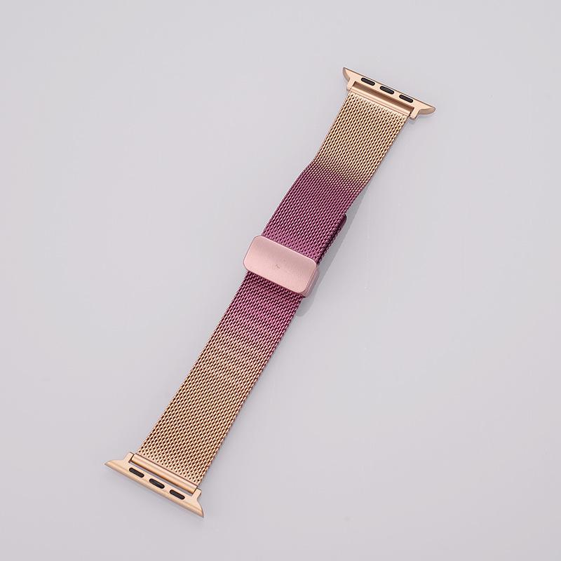Milanese Loop for Apple Watch Ultra Band 49mm 44mm 45mm 40mm 41mm 42mm 38mm Magnetic Folded Bracelets IWatch 7 Se 3 5 6 8 Strap