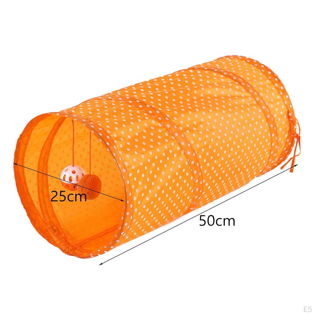 Cat Tunnel for Indoor Cats Toy Kitty Playing Dogs Ferrets