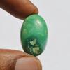 Natural Chrysoprase Gemstone Cabochon - Loose Semi Precious Stone 24 Carats Oval Shape 24x16 Mm, Jewelry Craft Supply