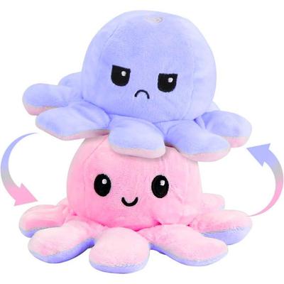 Игрушка Плюшевый Осьминог Реверсивные Мягкие Игрушки для Детей | Плюшевые Мягкие Игрушки для Мальчиков и Девочек | Лучший Подарок | Мягкая Игрушка Осьминог для Детей (многокрасочный)