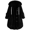 2024 Winter Plus-size Women's Hooded Coat Double-sided Cashmere Fashion Mid-length Loose Cardigan Wool Coat