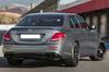 Задний диффузор с насадками Black (для AMG/AMG-Line, Дизайн E63 2016-2020) для Mercedes E-сlass W213