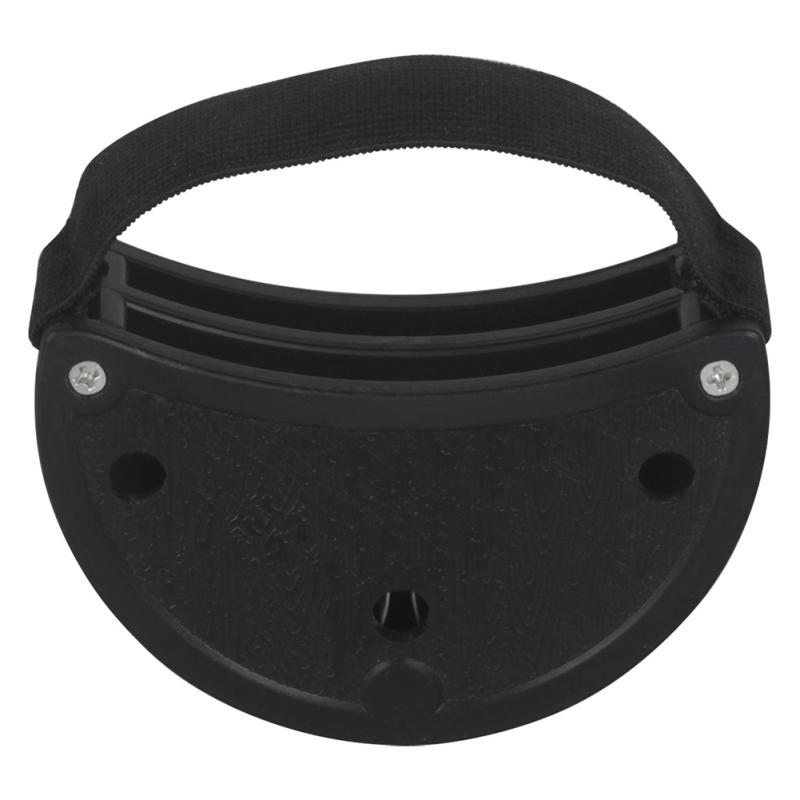 Foot Jingle Tambourine Elliptical Cajon Box Drum Companion Accessory for Hand Percussion Instruments