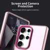 For Samsung Galaxy S25 Ultra Case Magnetic Case Skin Touch Matte Anti Drop TPU+PC Phone Back Cover