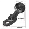 Angled Head Adapter Ball Base Angled Shock Absorbing Sturdy Alloy Ball Base Motorcycle Phone Holder Cycling Accessories for Bike