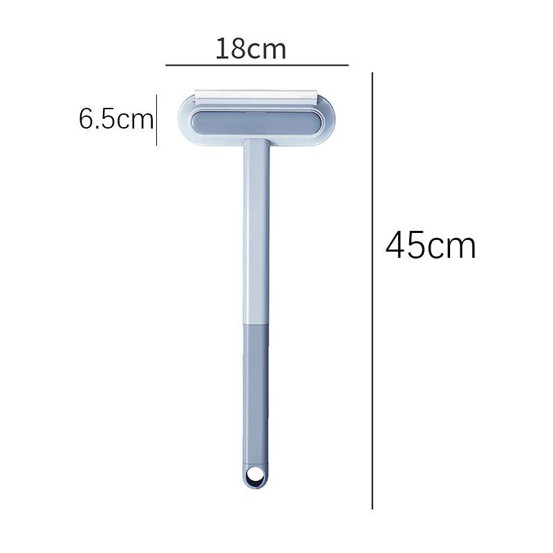 3 in 1 Pet Hair Remover Brush Long Handle Brush Pet Fur Cleaning Tool Manual Cat Dog Hair Remover Brush
