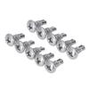 200Pcs Self Drilling Screw Stainless Steel Round Head M4.8x13 Fastener Accessory Set Kit