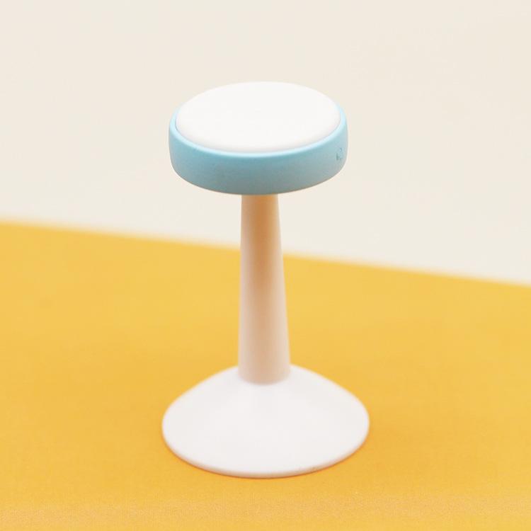 Simulation Mini Doll House 1:12 Acrylic Round Table Chair Dessert Shop Living Room Ornament Play House Small Toy