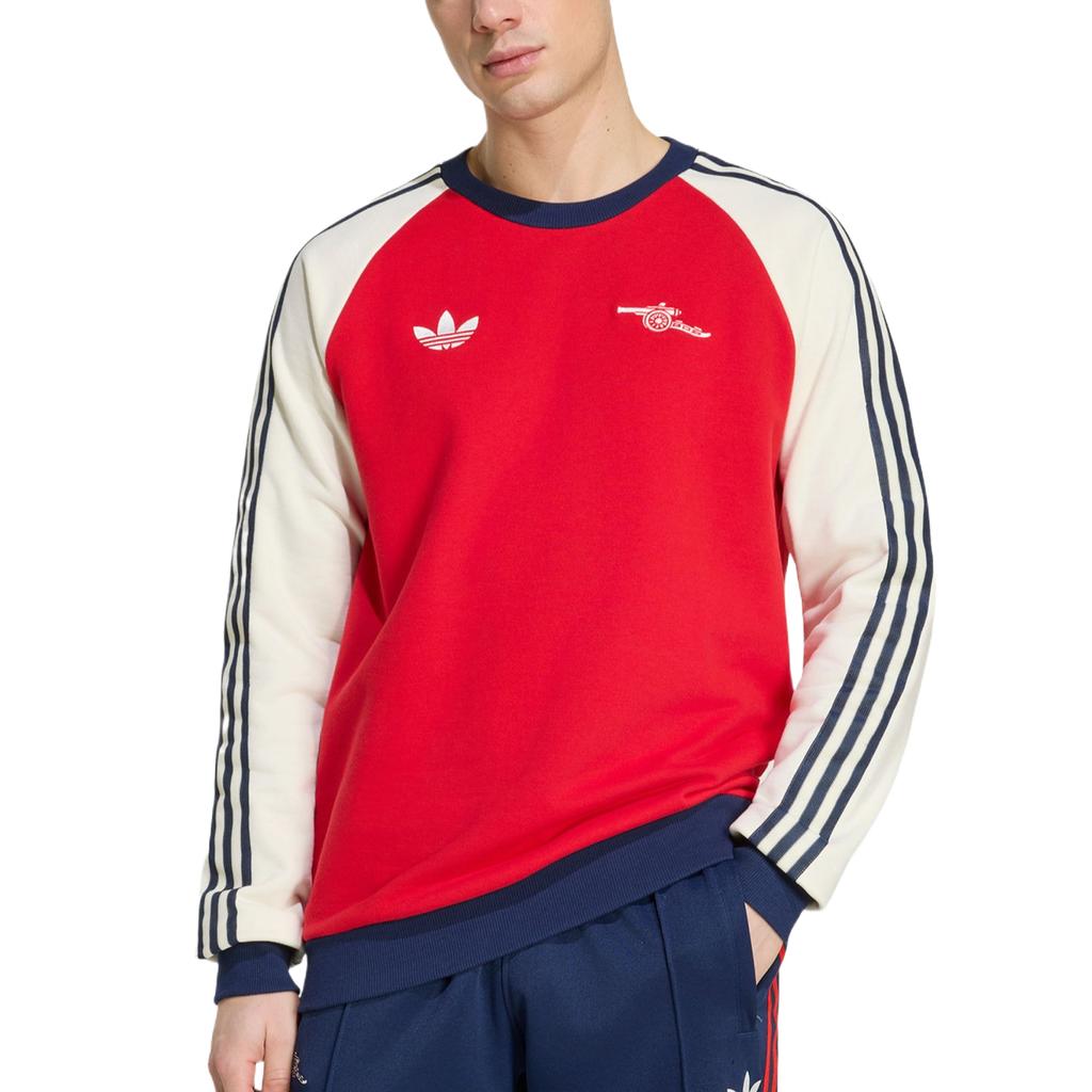 adidas Оригиналы OG Свитшот с круглым вырезом Удобный свитшот с логотипом Мужской свитшот KB1765