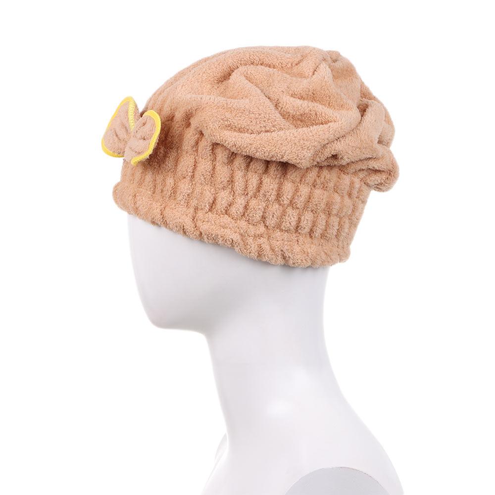 Дышащая Микрофибра Быстросохнущая Повязка Бант Обертывание Шапка для Быстрой Сушки Волос Шапочка Полотенце для Волос