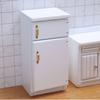 Doll Houses Freezer 1:12 Wooden Dollhouse Miniature White Refrigerator Fridge