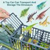 Children Dinosaur Transport Car Toy Oversized Inertial Cars Carrier Truck Toy Pull Back Vehicle With Dinosaur Gift For Kids Boy