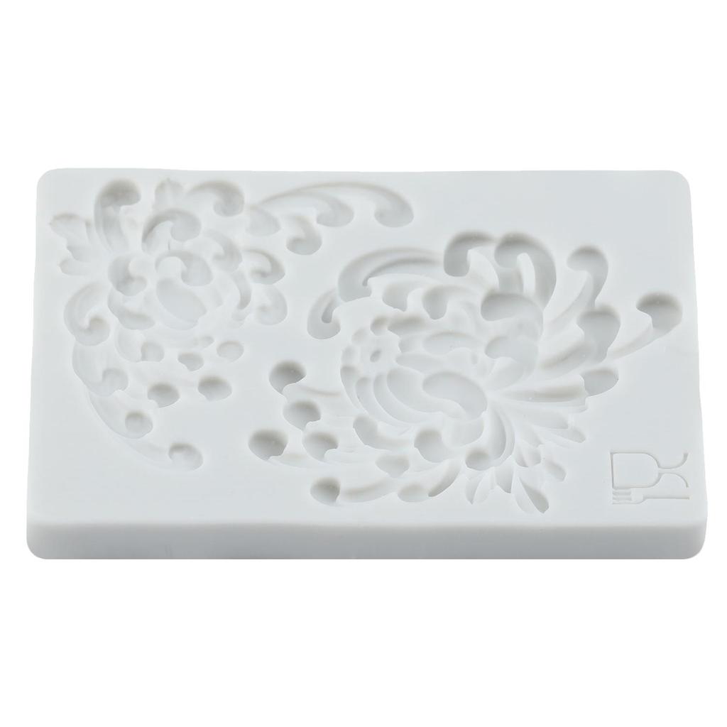 Chrysanthemum Silicone Mold Daisy Flower Fondant Molds Cake Decorating Tools Cupcake Topper Candy Sugar Craft Gum Paste Polymer Clay