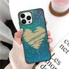 Мягкий чехол в форме сердца с милым сердечком для iPhone 14pro 11pro 12 13pro max 5 6s xs 7 8plus SE xr 12mini Coque, чехлы