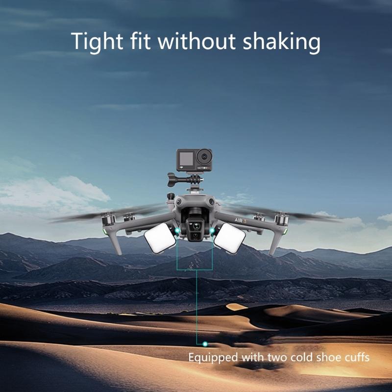 Drones Extended Adapter for Air3 Action Camera Holder with Screws and Adapter Drones Accessories Quadcopter Camera Mount