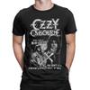 Футболка Ozzy Osbourne Executioner Мужская Black Sabbath Повседневные Хлопковые Футболки Круглый Вырез Короткий Рукав Футболки Новинка Одежда