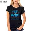 2023 Summer Fashion Men T Shirt Home Is Where The Wifi Connects Funny Geek Mens Womens Cotton T-Shirt T Shirt