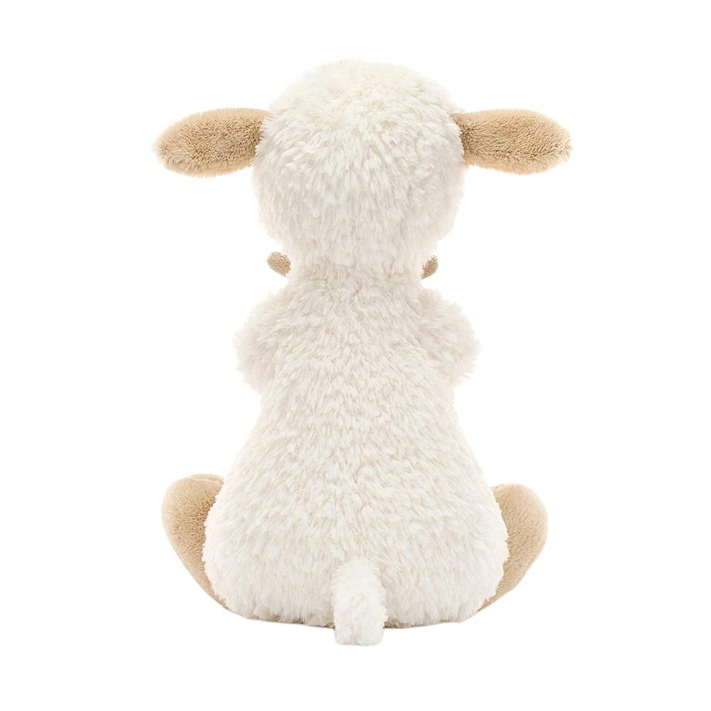 Jellycat Серия Фермерские животные Хадос Ягненок Милая кукла Плюшевая кукла 23 см Высота