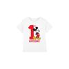 Childrens/Kids Mickey Mouse 1st Birthday T-Shirt