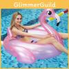 Factory Wholesale Pink 130 Inflatable Turkey Swim Ring Adult Water Toy Golden Crown Pvc Saddle Large Swimming Ring