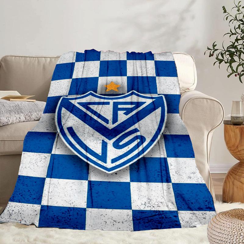 Club Atlético Vélez Sársfield Portable Blanket/Soft Blanket Bedding Blanket Suitable for Travel Camping Living Rooms Offices Sofas Fan Gifts