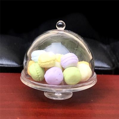 Кукольный домик, миниатюрные куклы в масштабе 1:12, пластиковая банка для десертных закусок, горшок