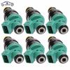 0280150415 SINOCMP 6PCS  Fuel Injectors For BMW 323i 325i 525i M3 Flow Matched Car Professional Replacement Parts