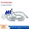 Aluminum Intercooler Piping Kit with Blue Silicone Hoses for 97-03 Jetta/Golf 1.8T