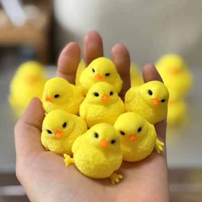 Артикулированная 3D-печатная фигурка курицы с подвижными суставами, милый декор для стола, аксессуар-шарм для сумки/рюкзака, подарок для коллекционеров