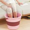 Портативное складное ведро, многофункциональное, утолщенное, силиконовое ведро, для кемпинга, мытья автомобиля, рыбалки, ванной комнаты, инструментов