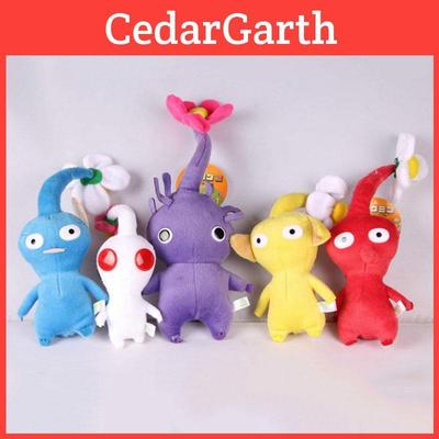 Очаровательная плюшевая игрушка Pikmin из игры, 15 см, мягкая набивная кукла, идеальна для детей, фанатов, подарков