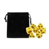 DND Dice Sets 7 Polyhedral Dices with a Drawstring Bag Great for Dungeons and Dragons Role Playing Table Game